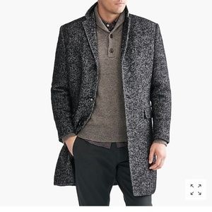 Herringbone Wool Topcoat